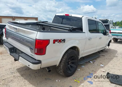 2019 Ford F-150 Platinum from USA, damaged, VIN 1FTEW1E43KFC75965